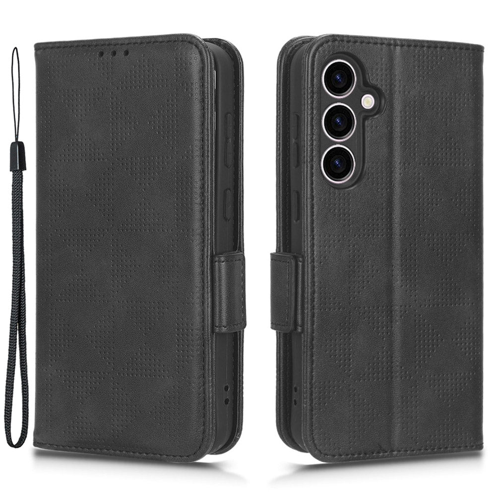 For Samsung Galaxy S23 FE Imprinted Triangle Cell Phone Cover PU Leather Stand Wallet Case For Samsung Galaxy S23 FE Imprinted Triangle Cell Phone Cover PU Leather Stand Wallet Case